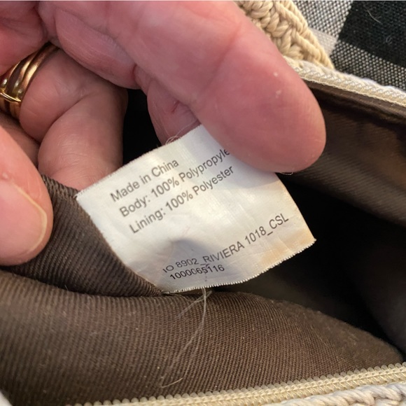 the sak Brown tone striped Crochet Shoulder Bag - Picture 4 of 7